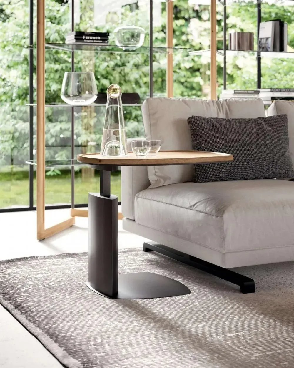 Illustration numéro 3 du produit ZOOM - Table Dinette en Métal, réglable en Hauteur