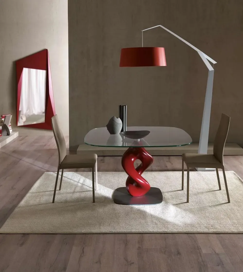 Illustration numéro 3 du produit OZZIO BLITZ Lot de 2 Chaises en Eco-cuir Crème Cafè