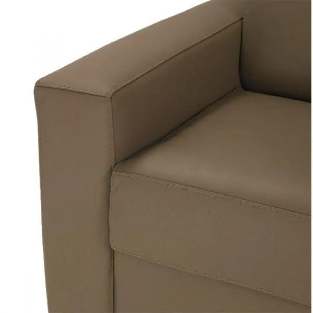 Illustration numéro 3 du produit Canapé fixe DREAMER 3 places 195 cm cayenne polyuréthane taupe