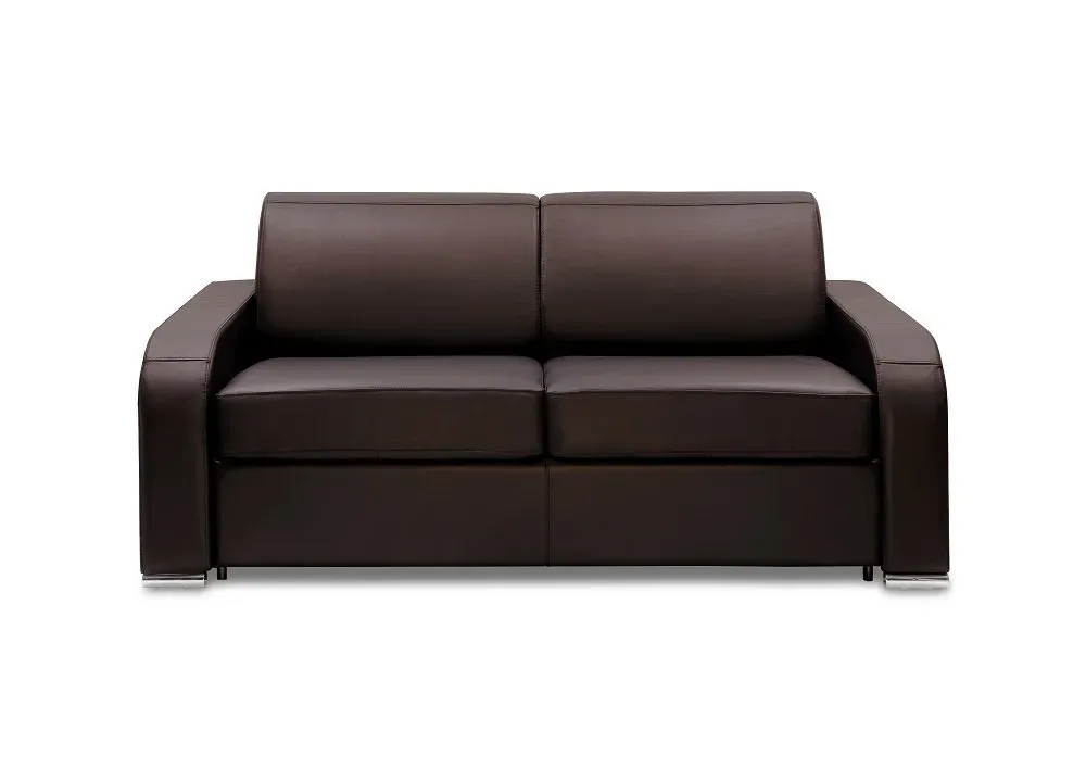 Illustration numéro 3 du produit Canapé fixe 3 places maxi SOFIA 215 cm velours velluto brun