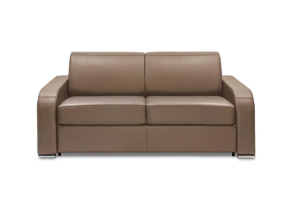 Illustration numéro 3 du produit Canapé fixe 2 places SOFIA 175 cm velours amore taupe