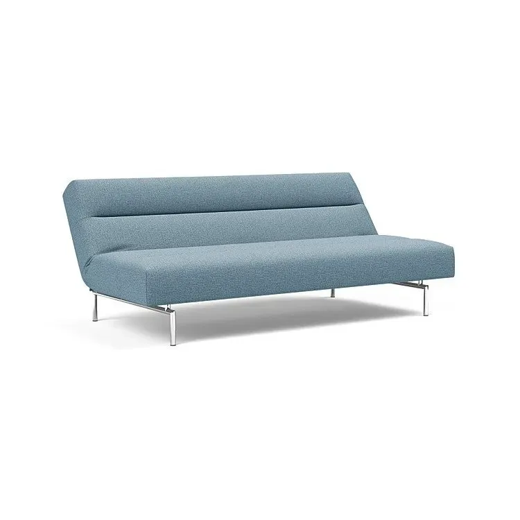 Illustration numéro 3 du produit INNOVATION LIVING  Canapé lit JILLIS tissu Mixed Dance Light Blue