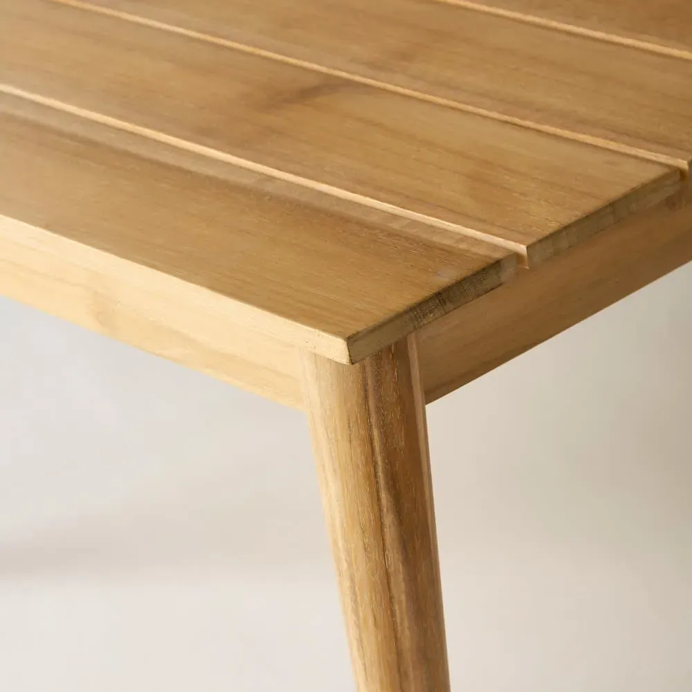 Illustration numéro 3 du produit Table basse de jardin en acacia massif L120