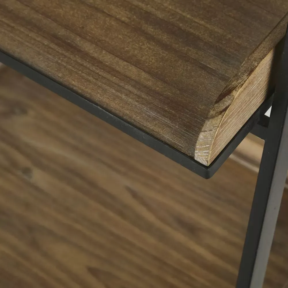 Illustration numéro 3 du produit Etagère industrielle métal noir