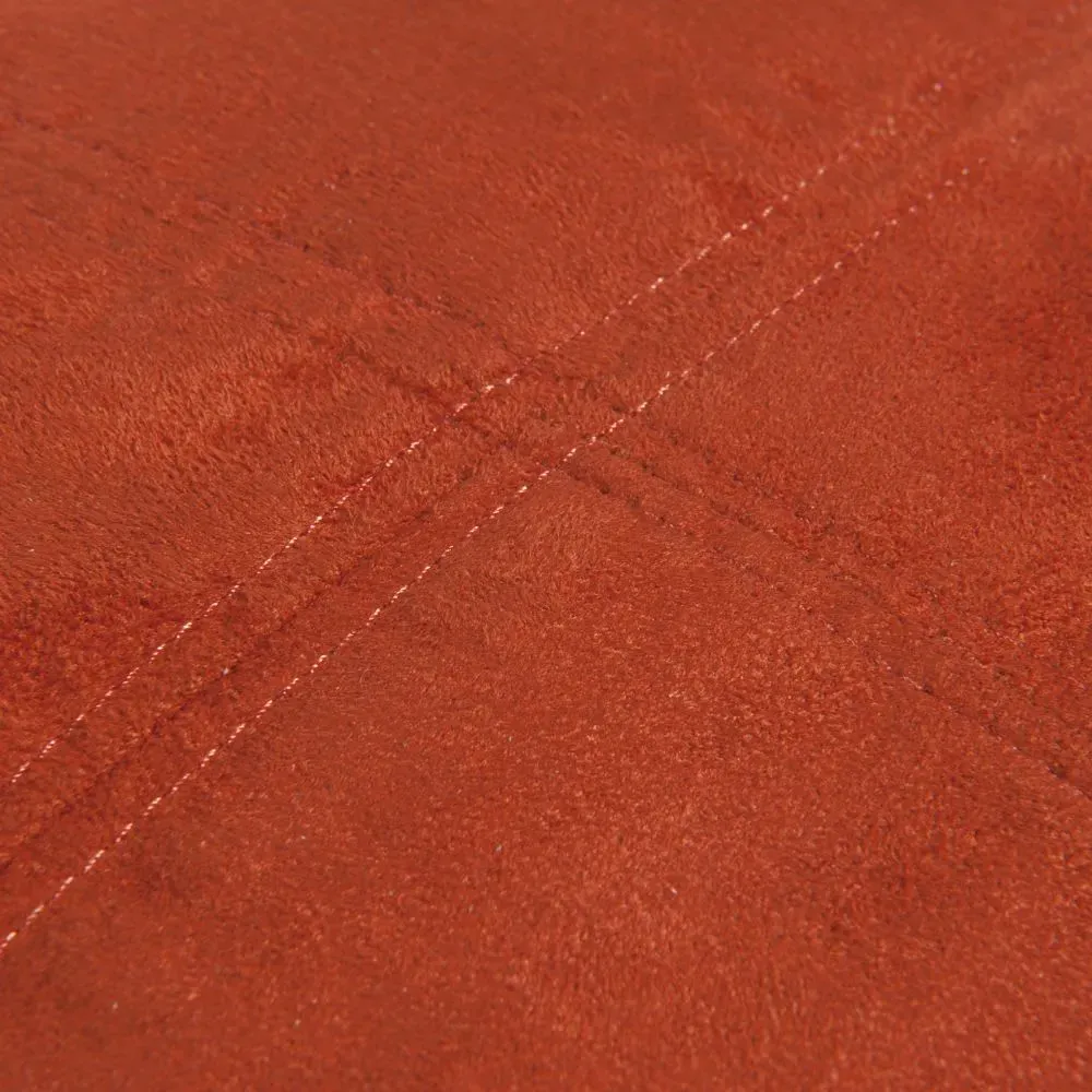 Illustration numéro 3 du produit Coussin effet suédine terracotta 40 x 40