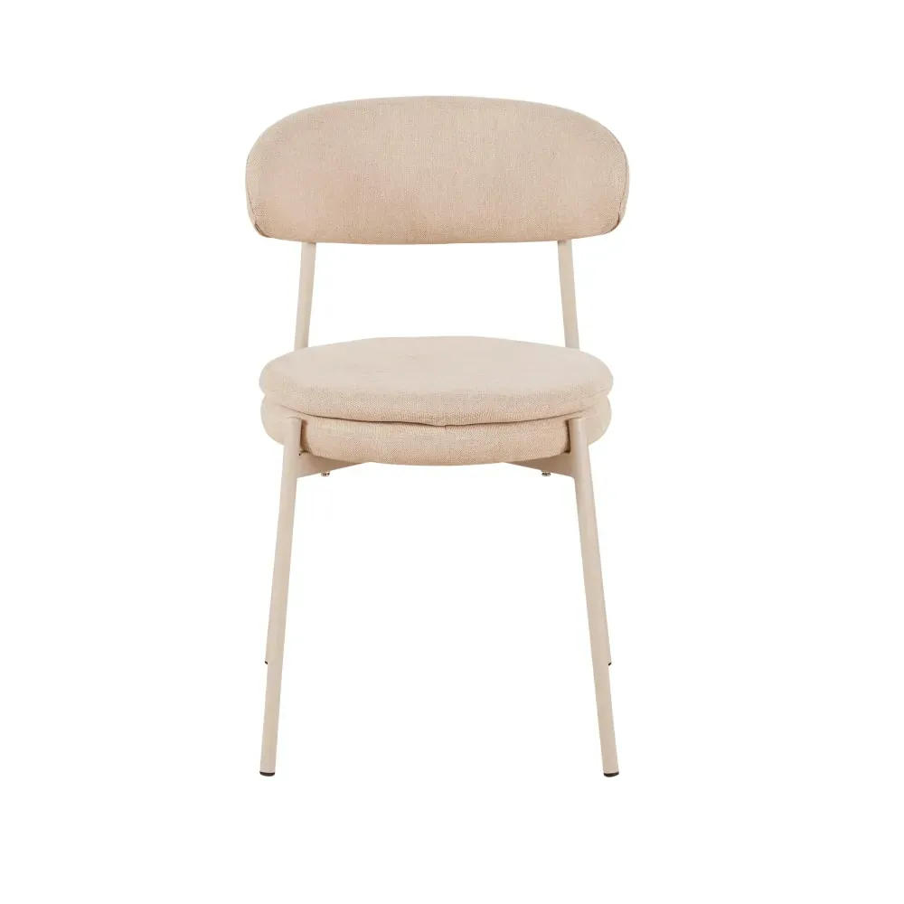 Illustration numéro 3 du produit Chaises professionnelles beiges (x2)