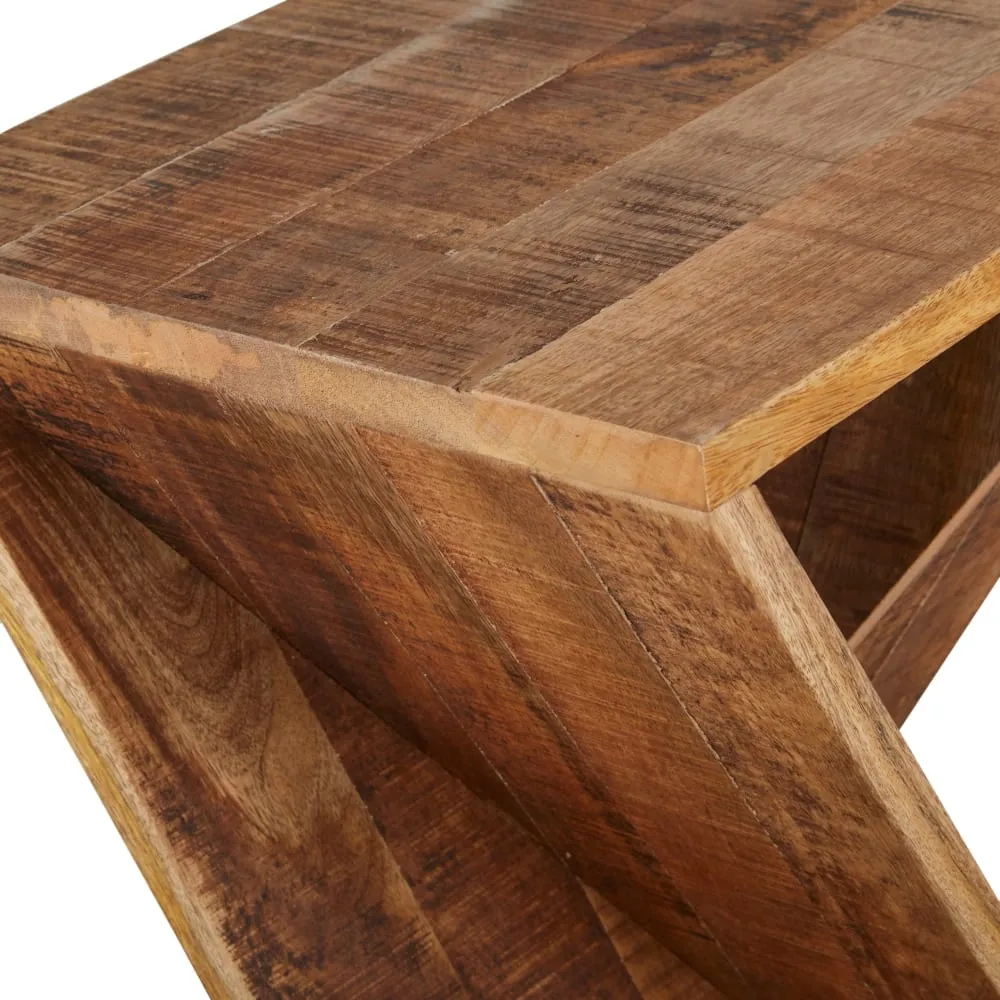 Illustration numéro 3 du produit Bout de canapé en bois de manguier