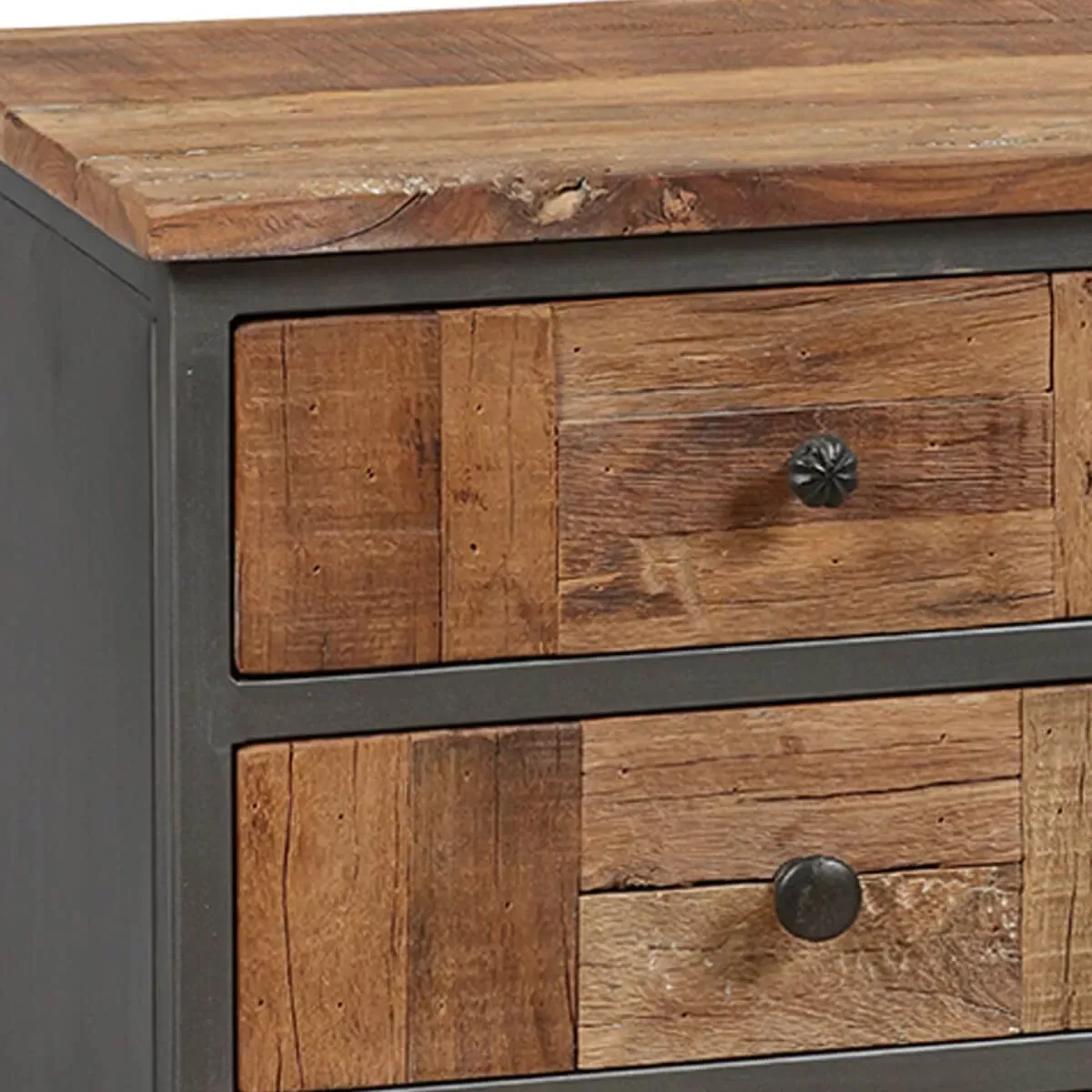 Illustration numéro 3 du produit Meuble  d'entrée 1 porte 4 tiroirs