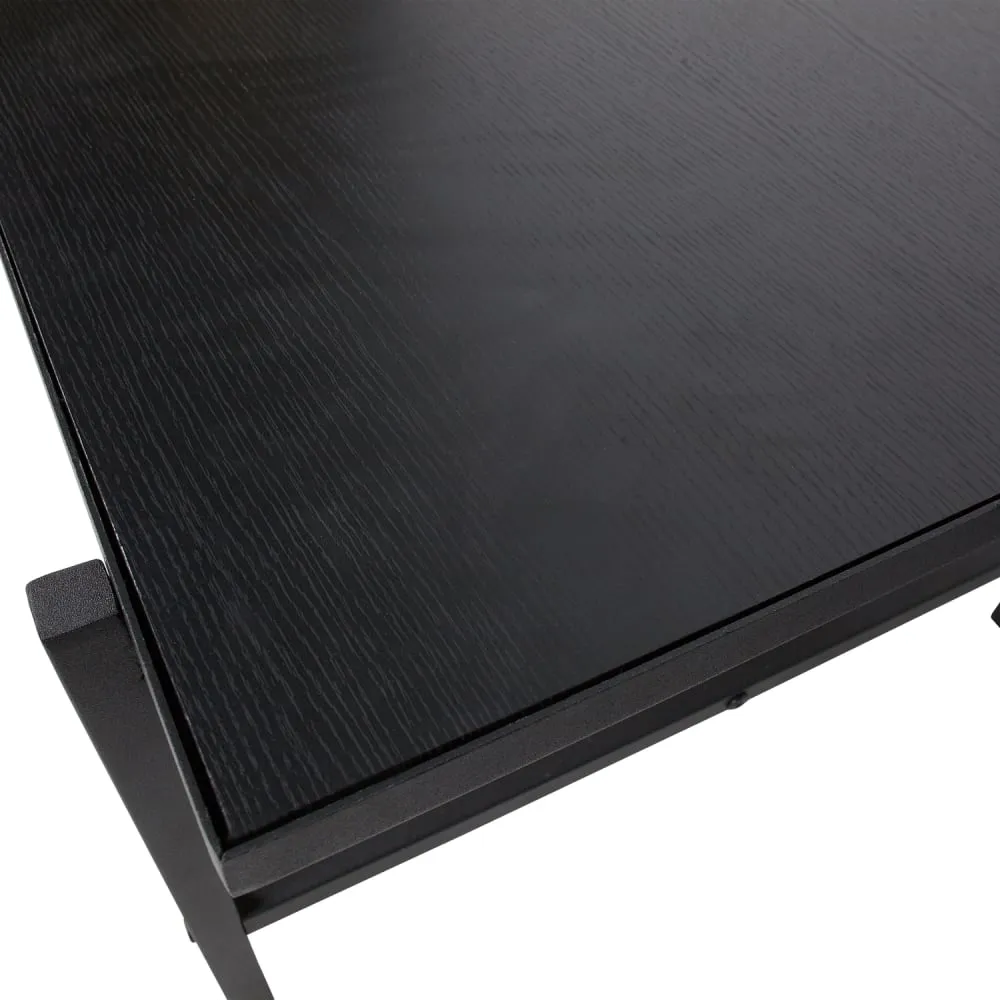 Illustration numéro 3 du produit Table basse en placage de marbre noir
