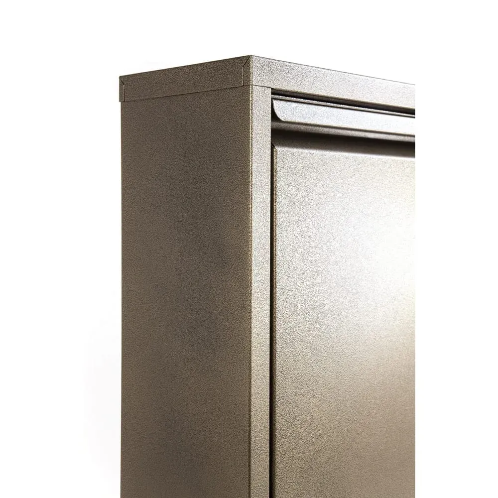 Illustration numéro 3 du produit Casier à chaussures 5 tiroirs en acier bronze