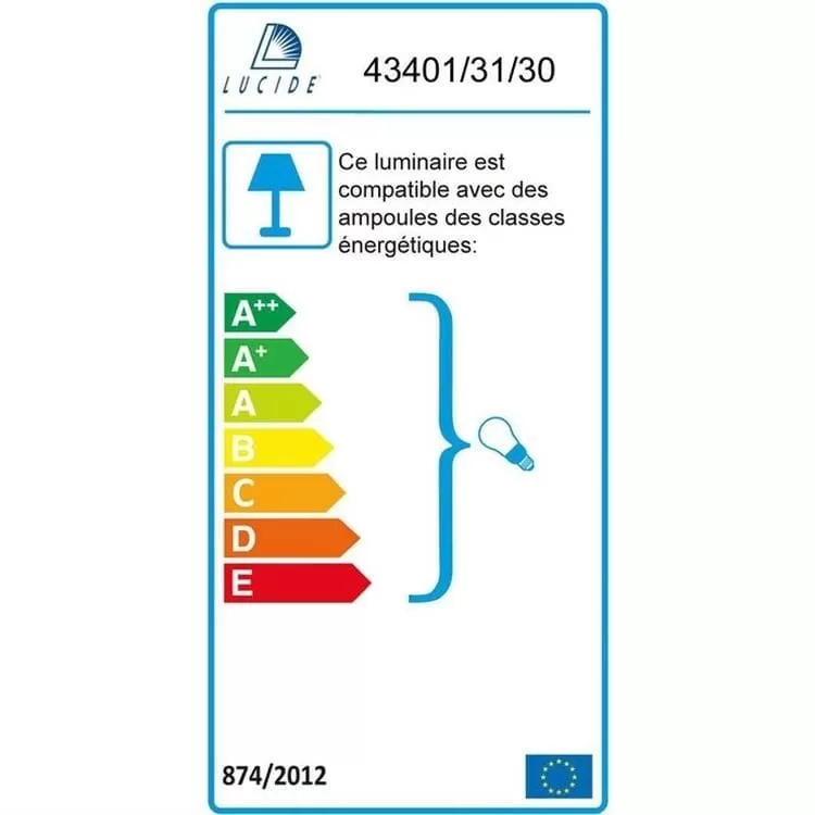 Illustration numéro 3 du produit Suspension métal D31cm