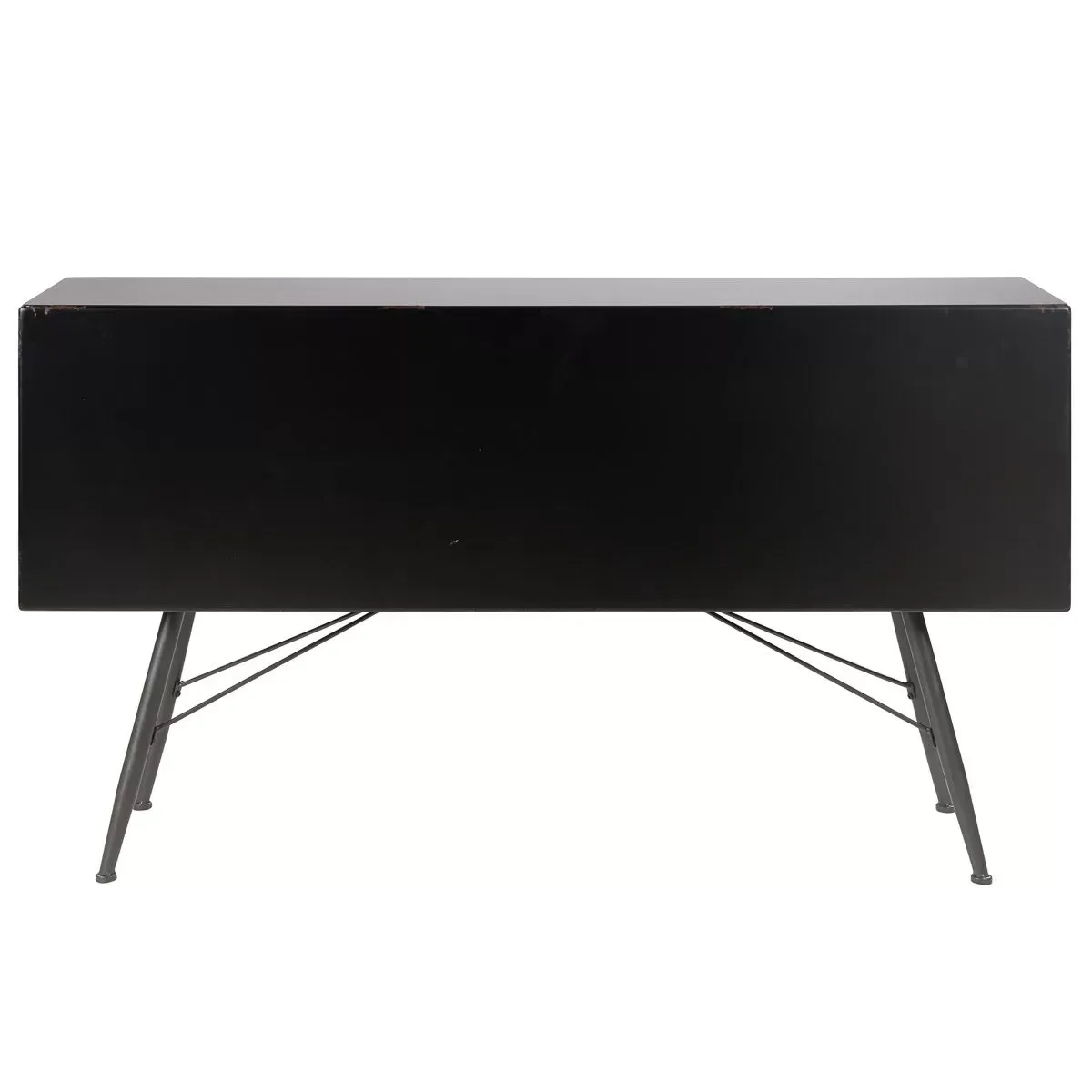 Illustration numéro 3 du produit Bahut en sapin massif et métal de style industriel HIGHLAND