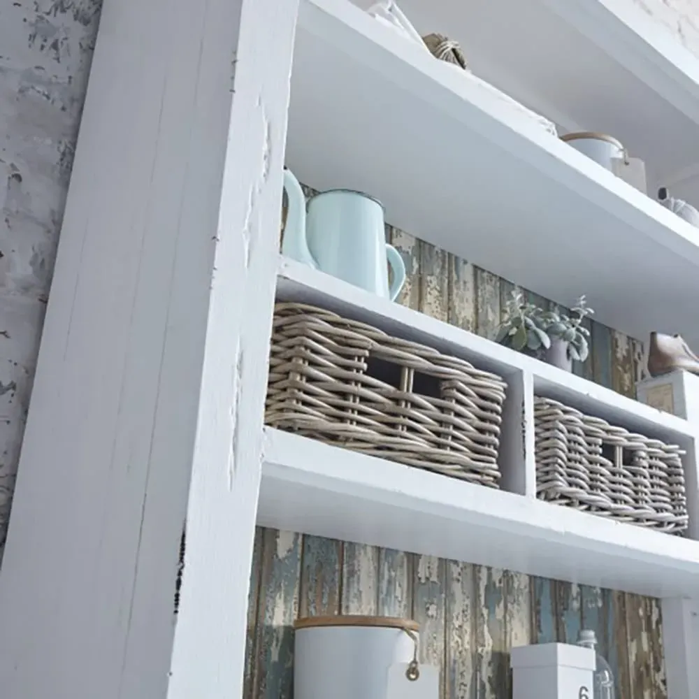 Illustration numéro 3 du produit Bibliothèque en pin recyclé massif