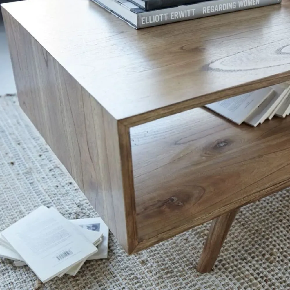 Illustration numéro 3 du produit Table basse en mindi massif