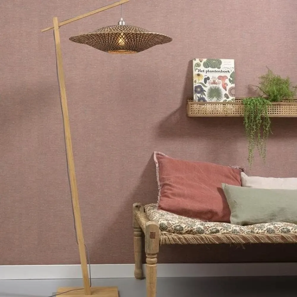 Illustration numéro 3 du produit Lampadaire bambou H176cm