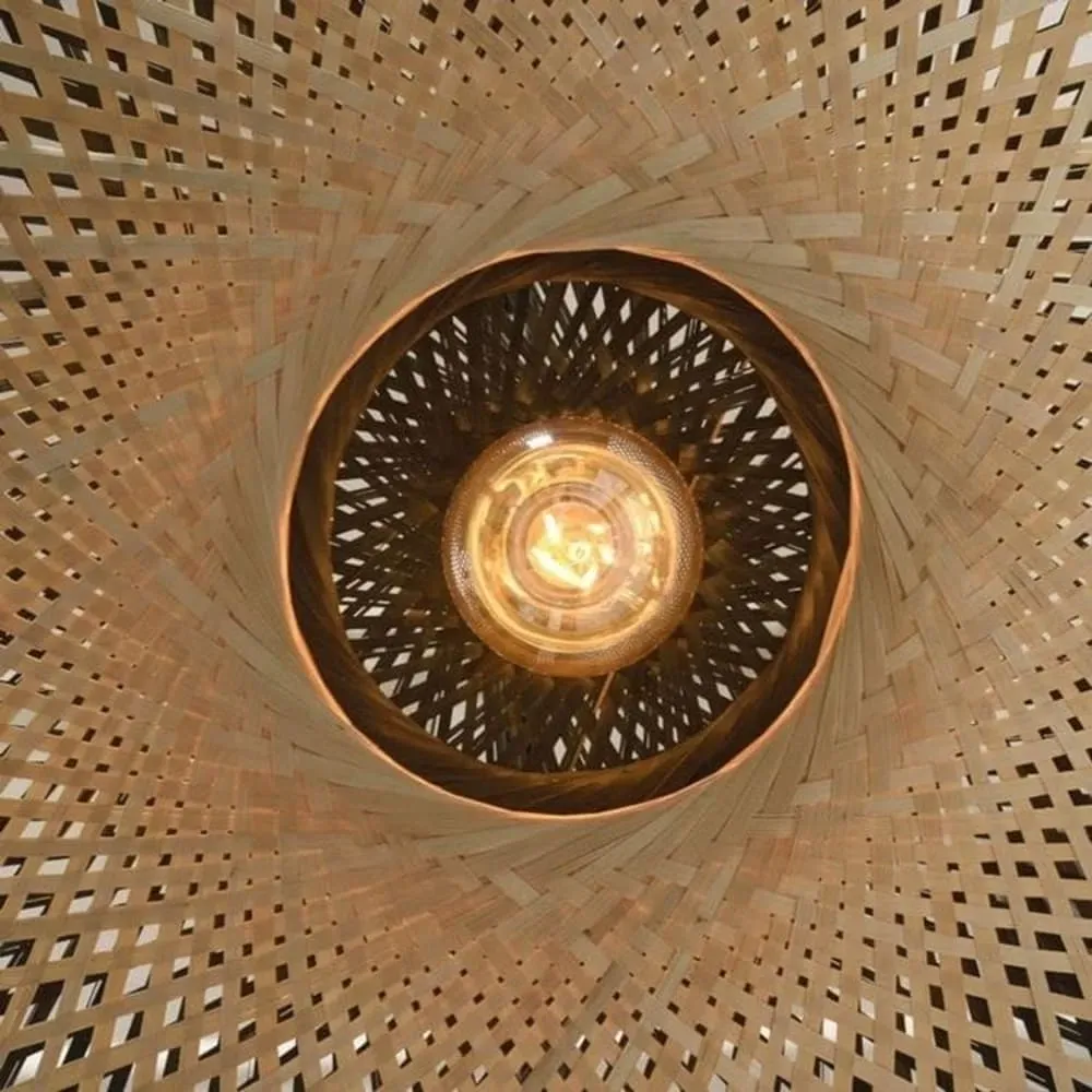 Illustration numéro 3 du produit Plafonnier en bambou D87cm