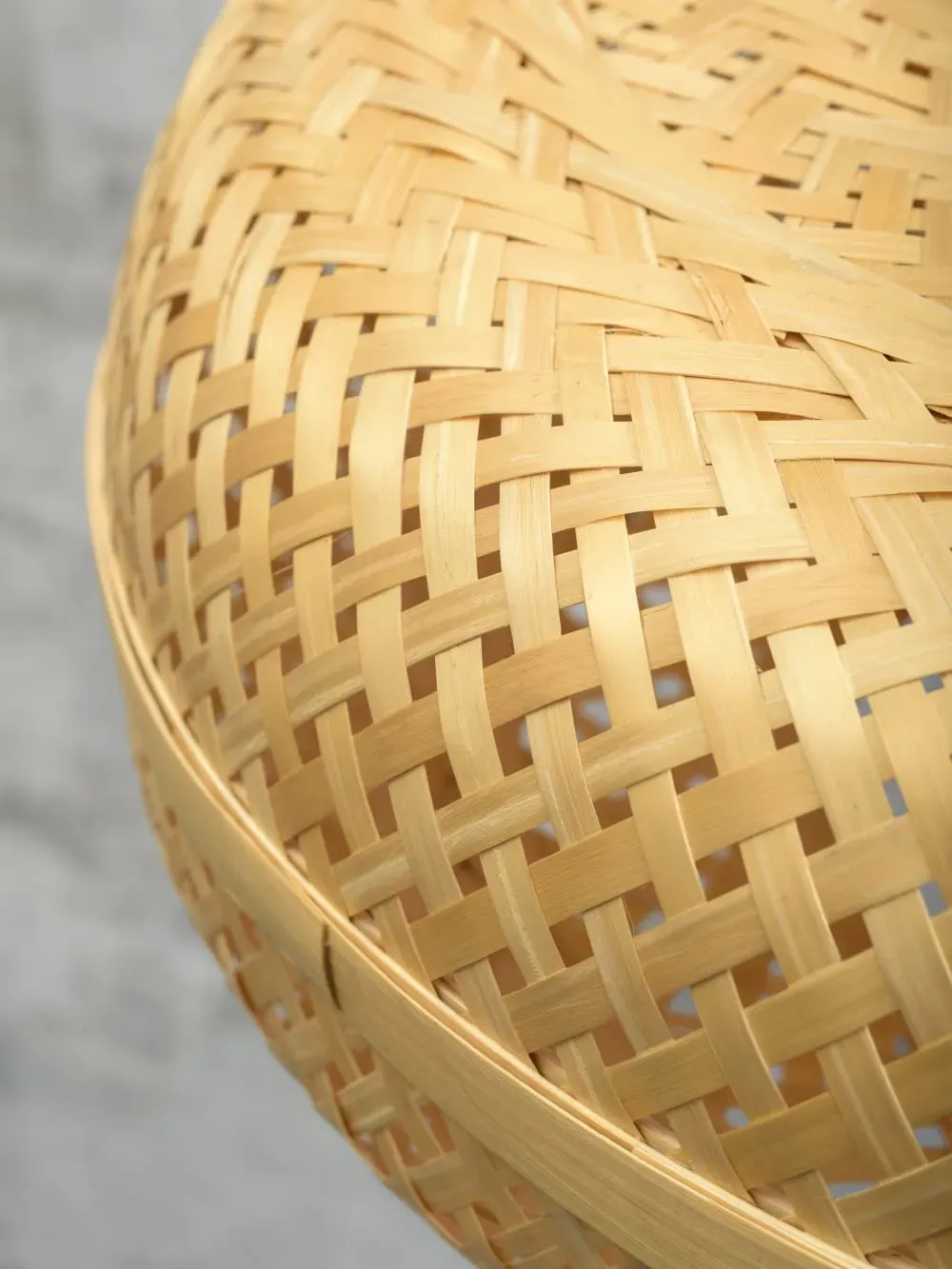 Illustration numéro 3 du produit Lampadaire en bambou naturel H207cm