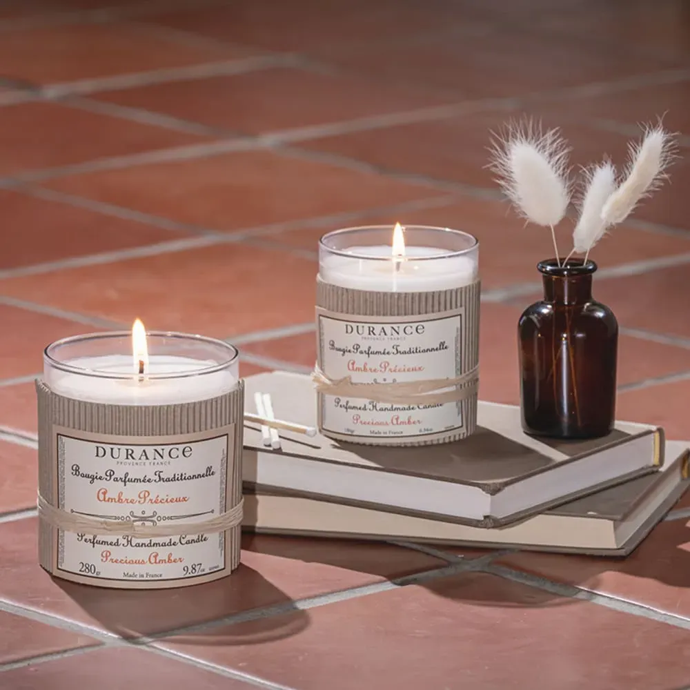 Illustration numéro 3 du produit Bougie parfumée traditionnelle ambre précieux