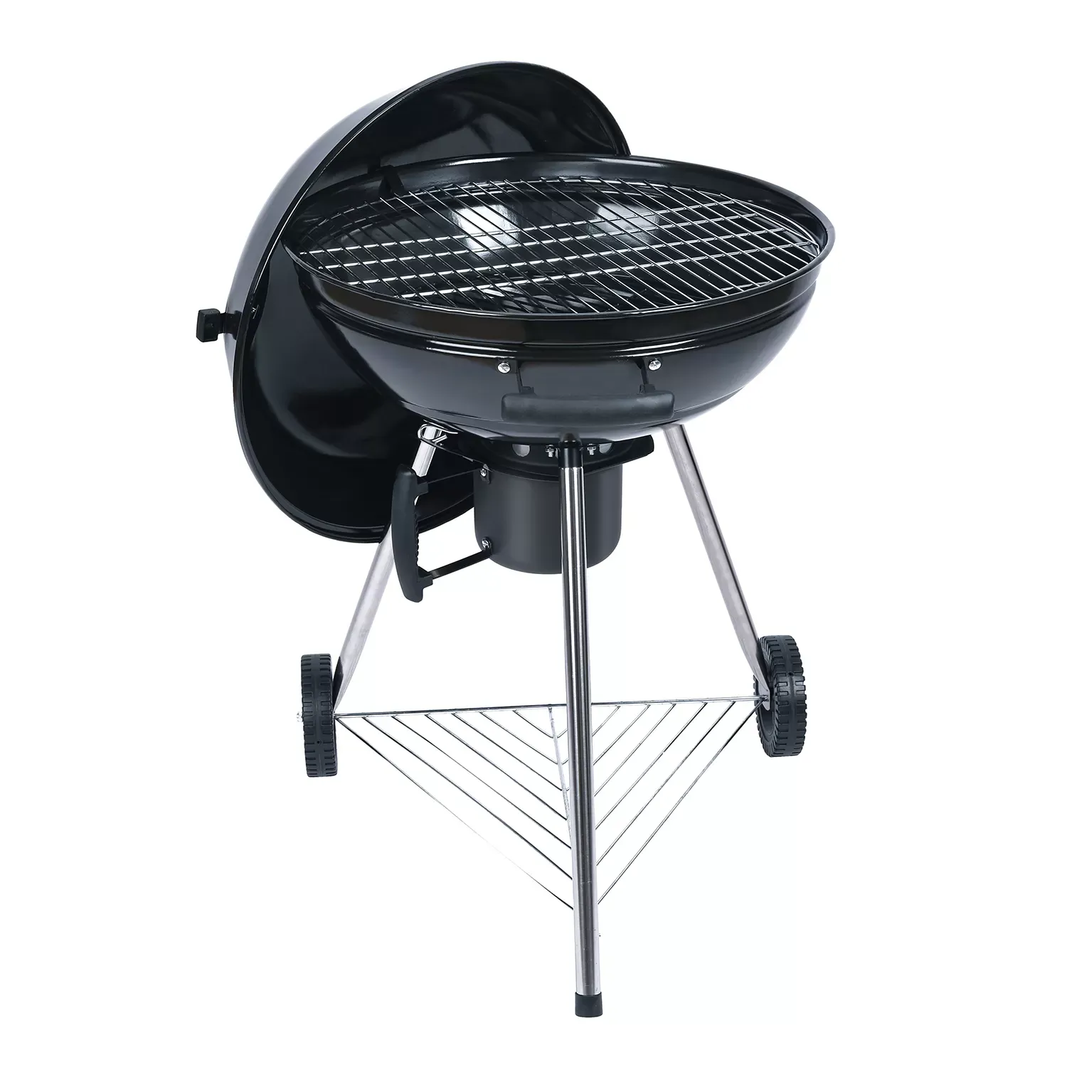 Illustration numéro 3 du produit Barbecue charbon de bois ⌀57cm georges noir récupérateur de cendres