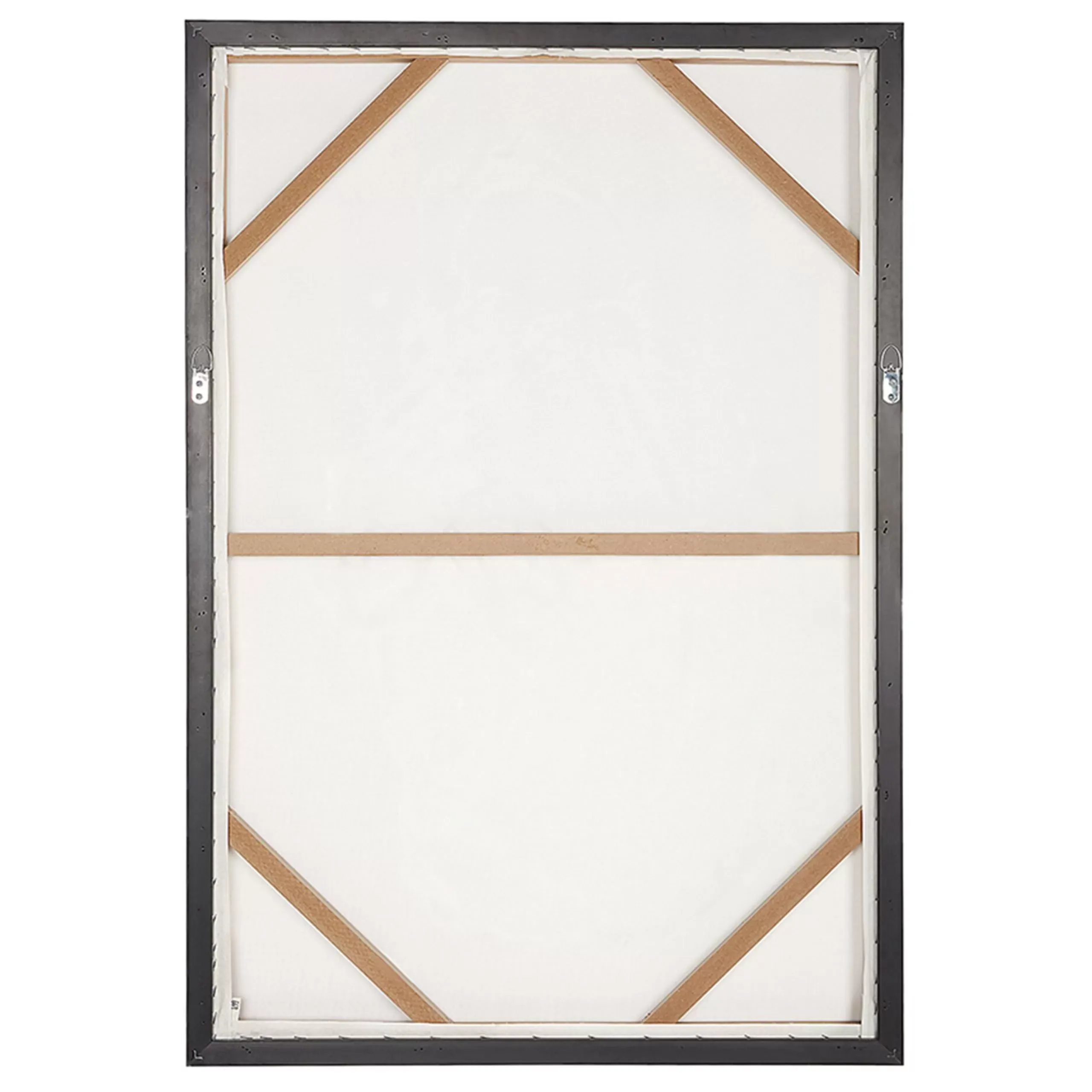 Illustration numéro 3 du produit Imprimé sur toile motif animal 63 x 99 cm noir