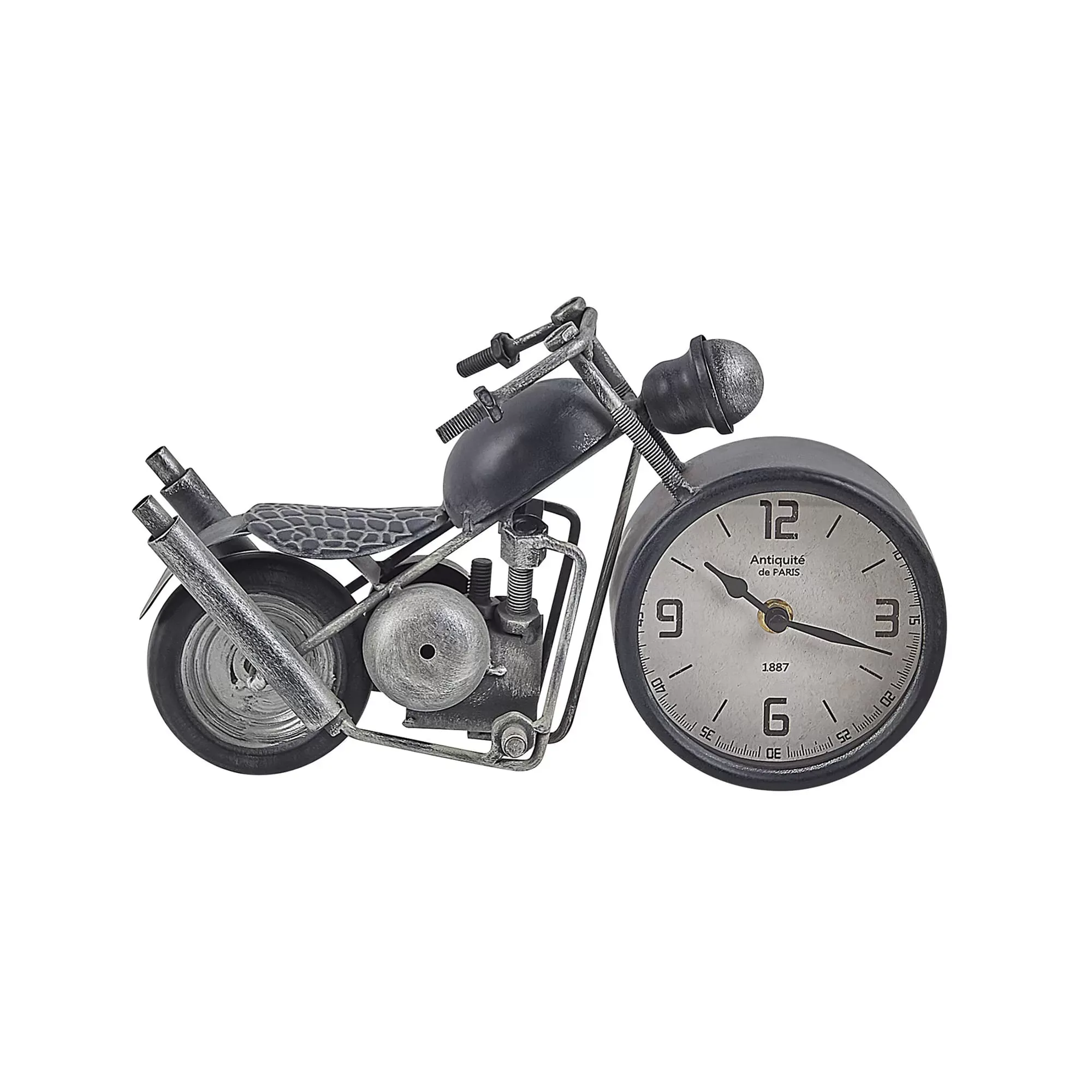 Illustration numéro 3 du produit Horloge 30 cm métal noir