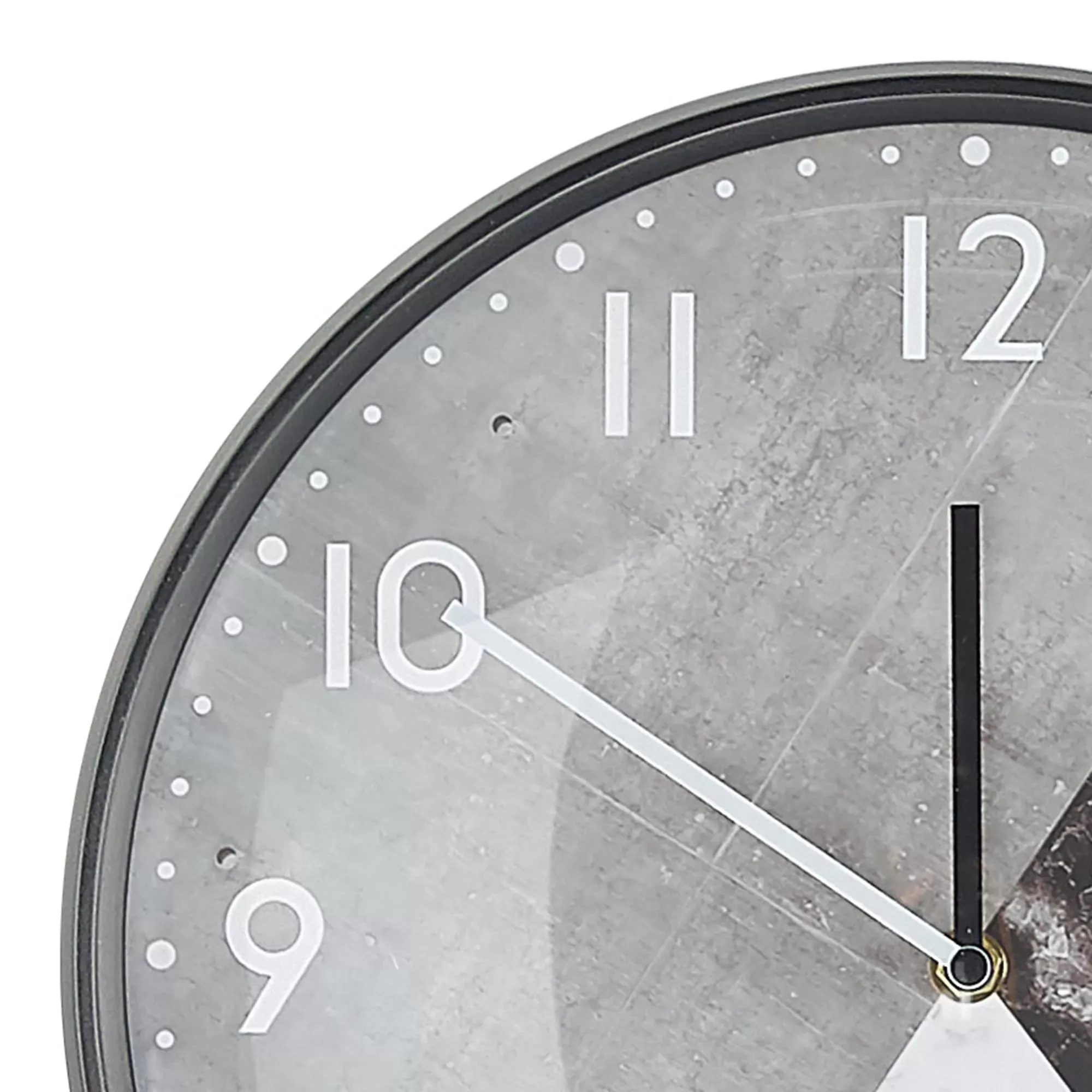 Illustration numéro 3 du produit Horloge murale 33 cm gris