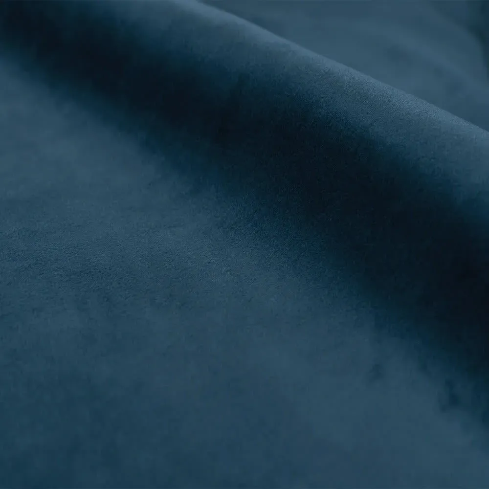 Illustration numéro 3 du produit Fauteuil en velours bleu foncé