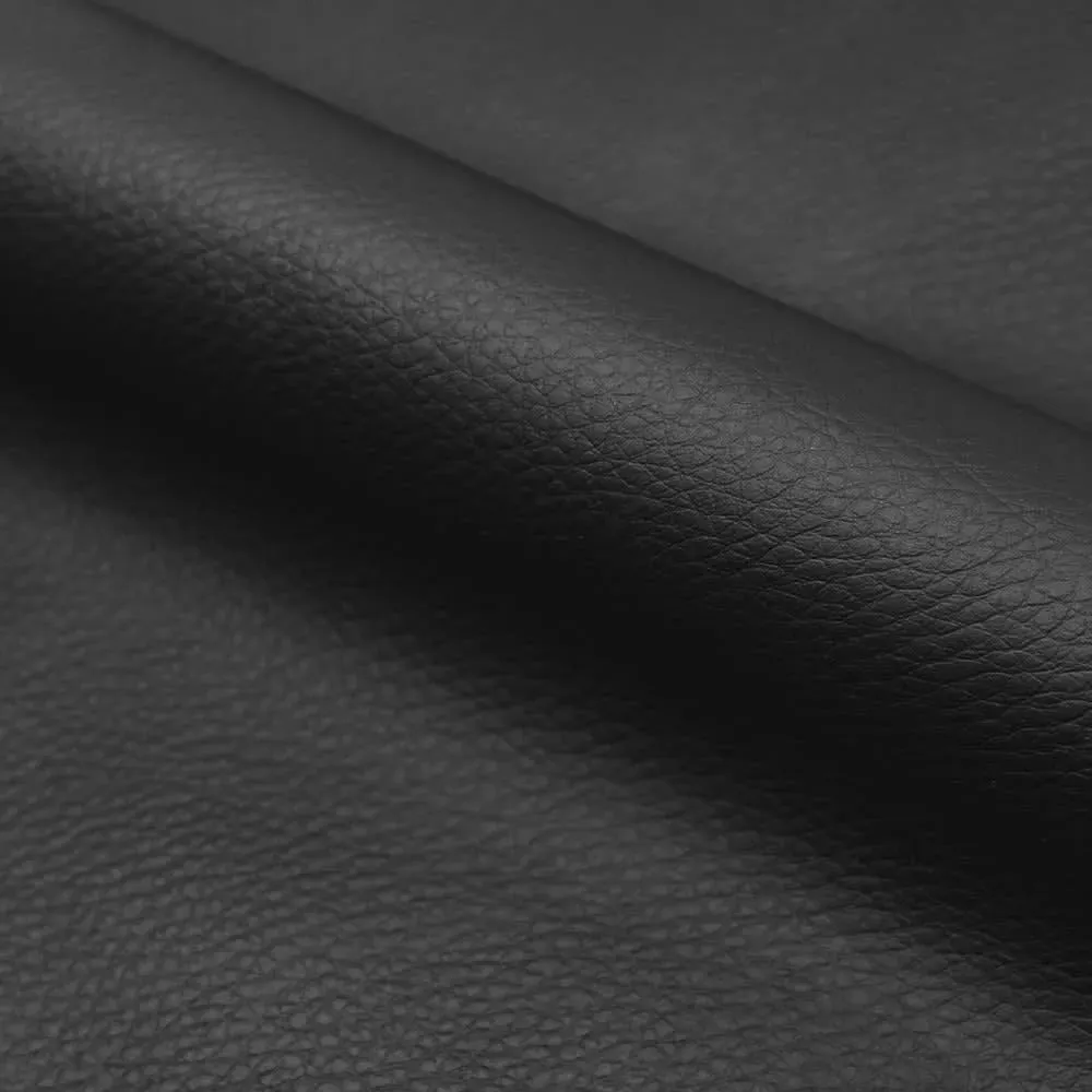 Illustration numéro 3 du produit Chaise de bar réglable 62/84 cm en cuir synthétique noir