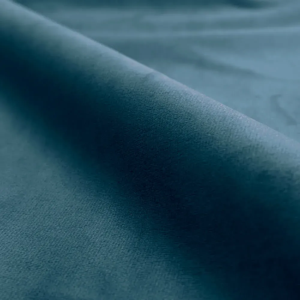 Illustration numéro 3 du produit Lot de 2 chaises en velours bleu