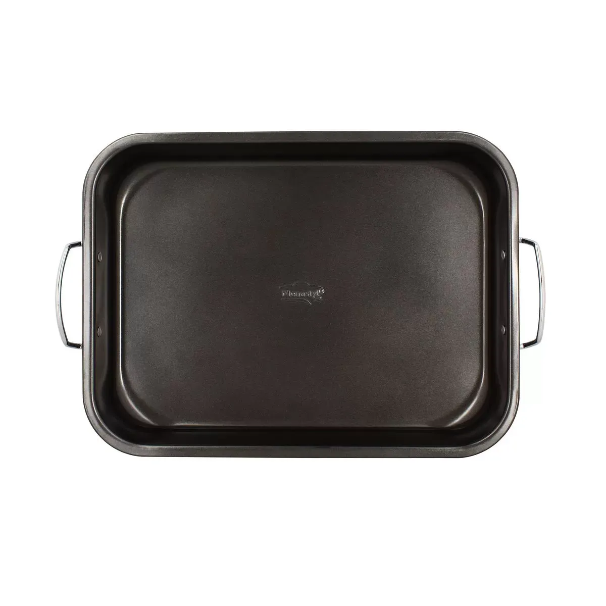 Illustration numéro 3 du produit Plat rôtisserie avec grille en acier carbone 43,5 x 29cm