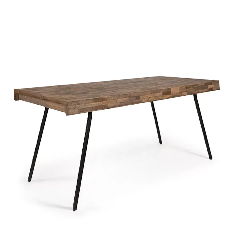 Illustration numéro 3 du produit Table en bois marron