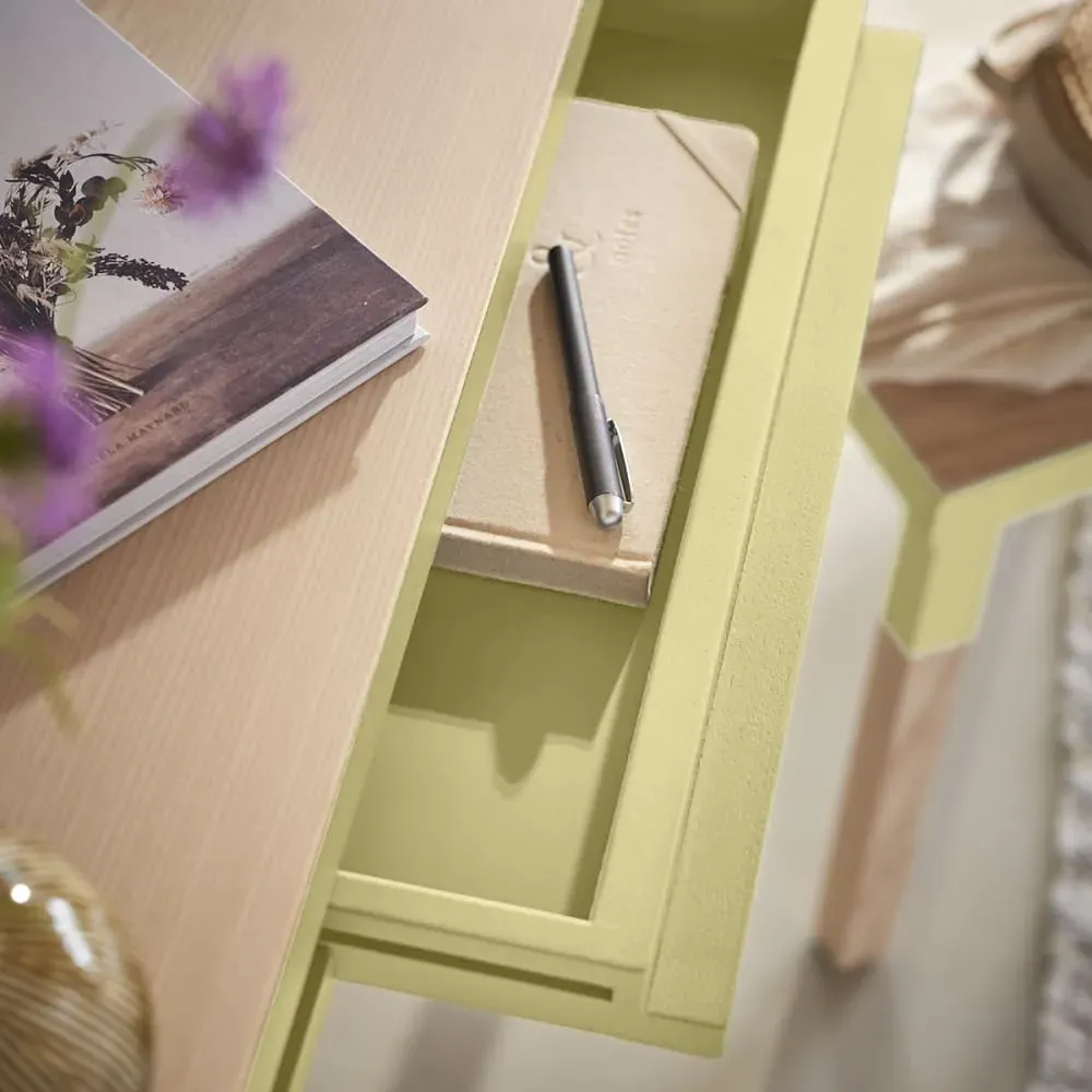 Illustration numéro 3 du produit Bureau Console rectangulaire 140 cm, 100% frêne massif