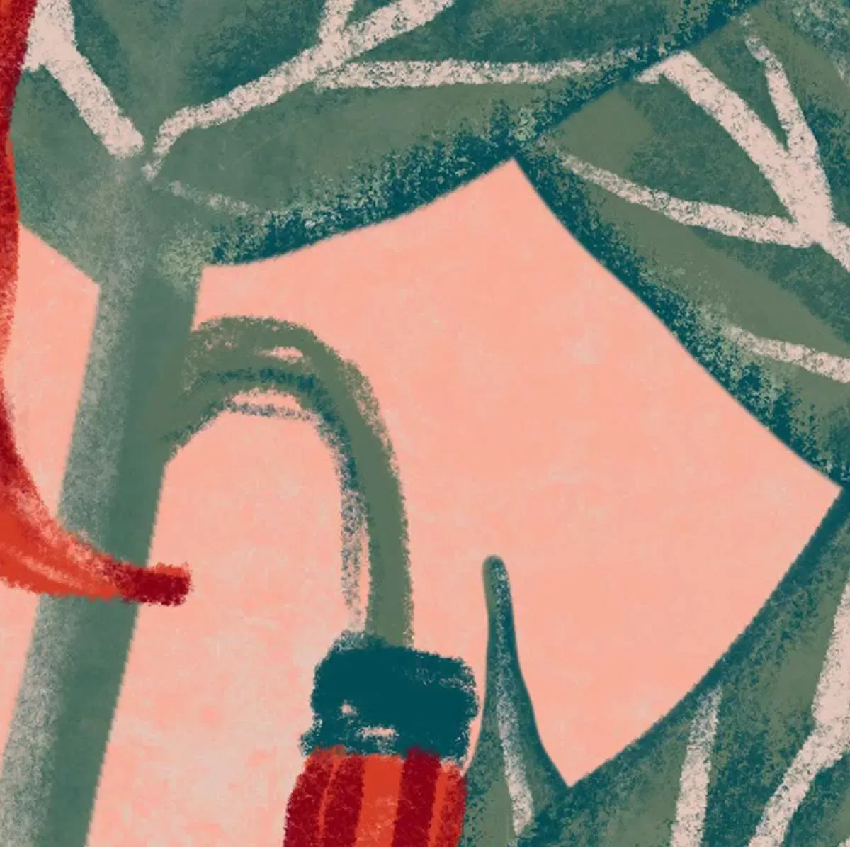 Illustration numéro 3 du produit Tableau princesse aux fleurs imprimé sur toile 50x50 cm