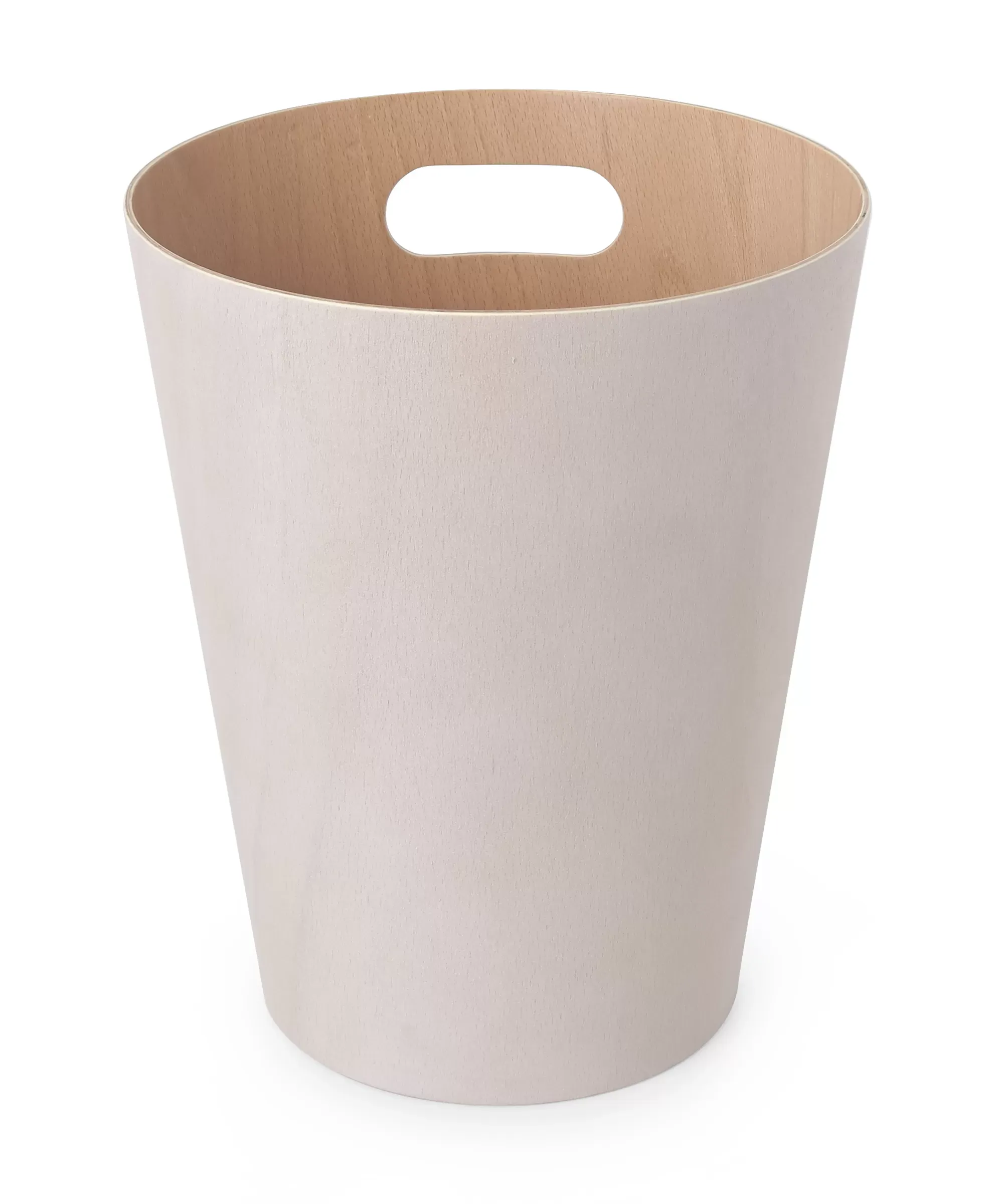 Illustration numéro 3 du produit Corbeille bois 7.5L blanc
