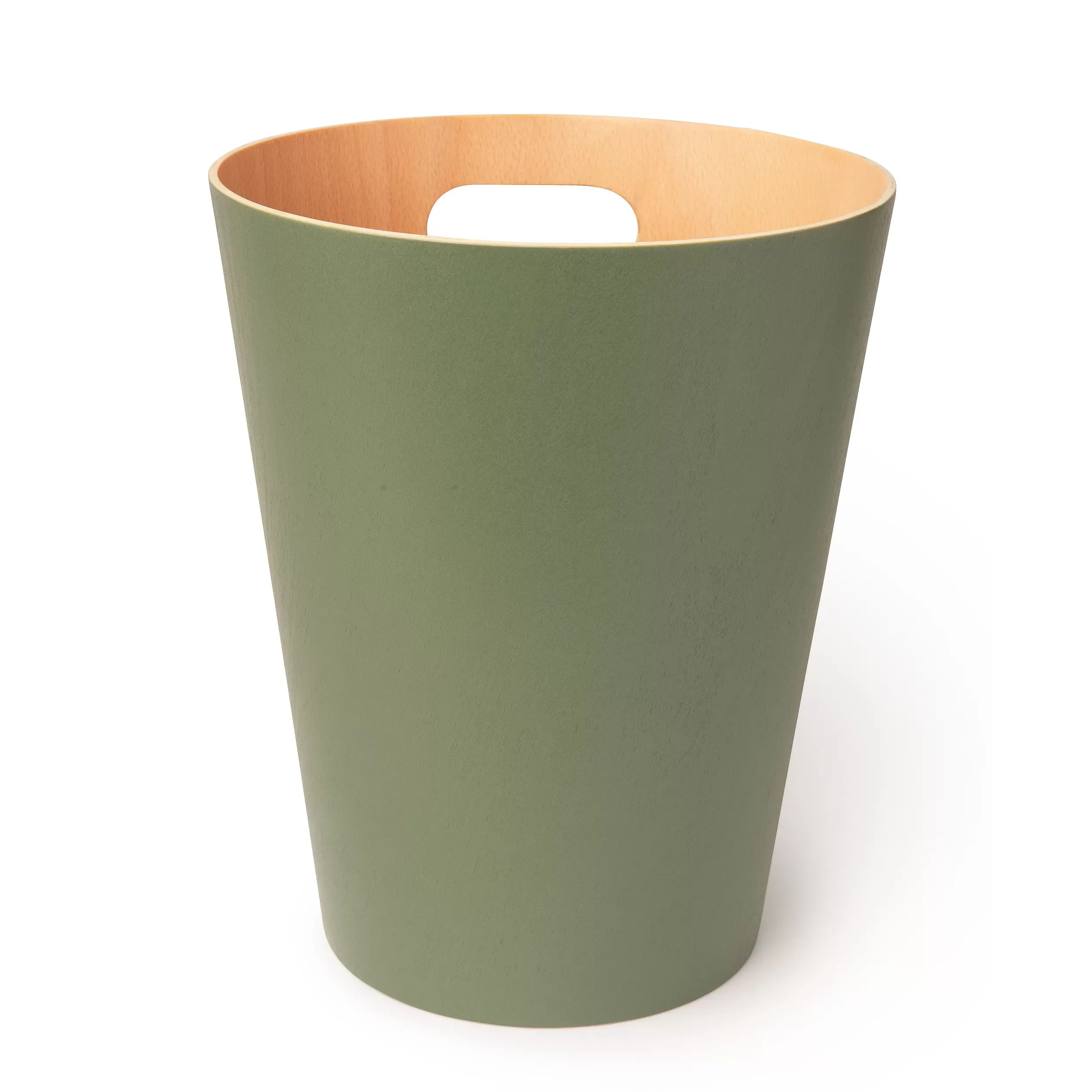 Illustration numéro 3 du produit Corbeille bois 7.5L vert