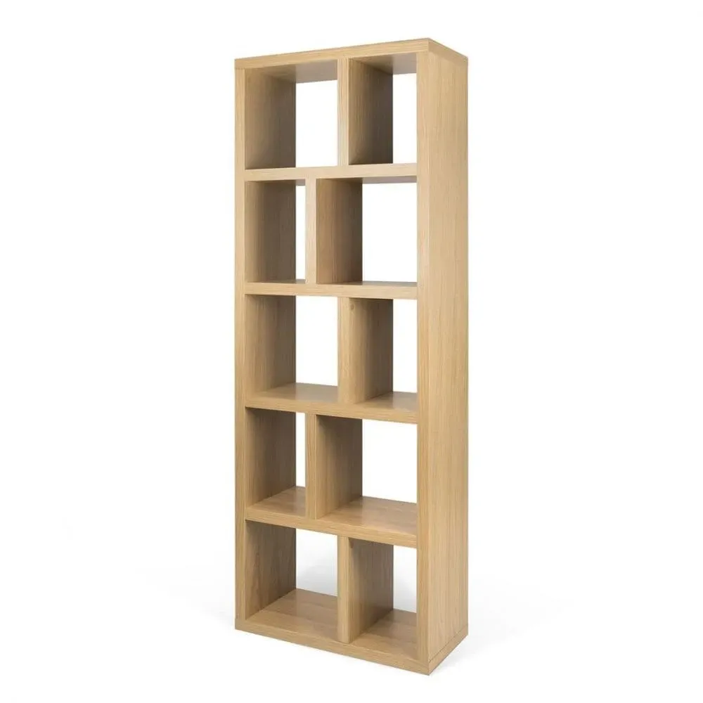 Illustration numéro 3 du produit Bibliothèque chêne naturel H198