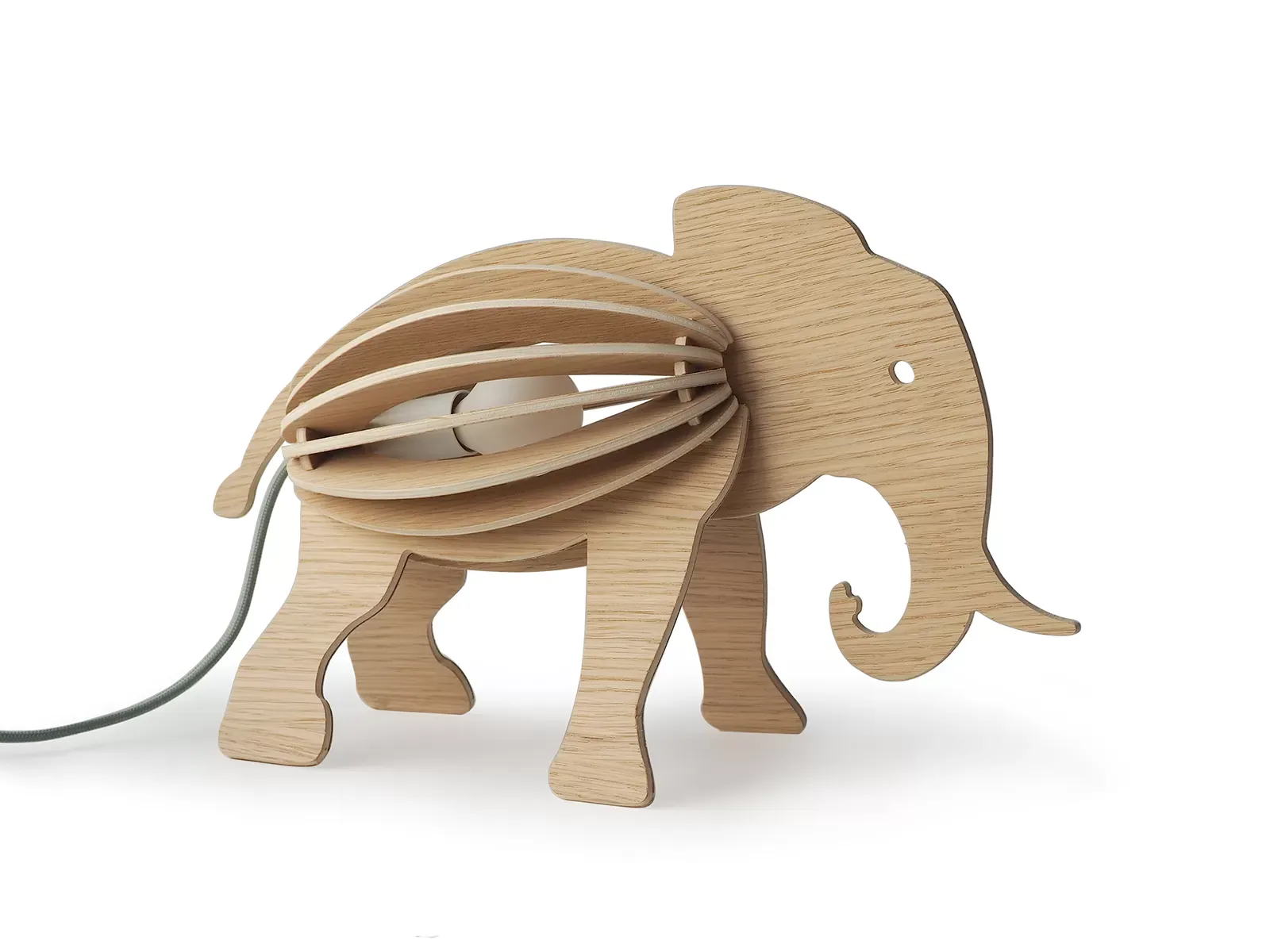 Illustration numéro 3 du produit Lampe à poser éléphant