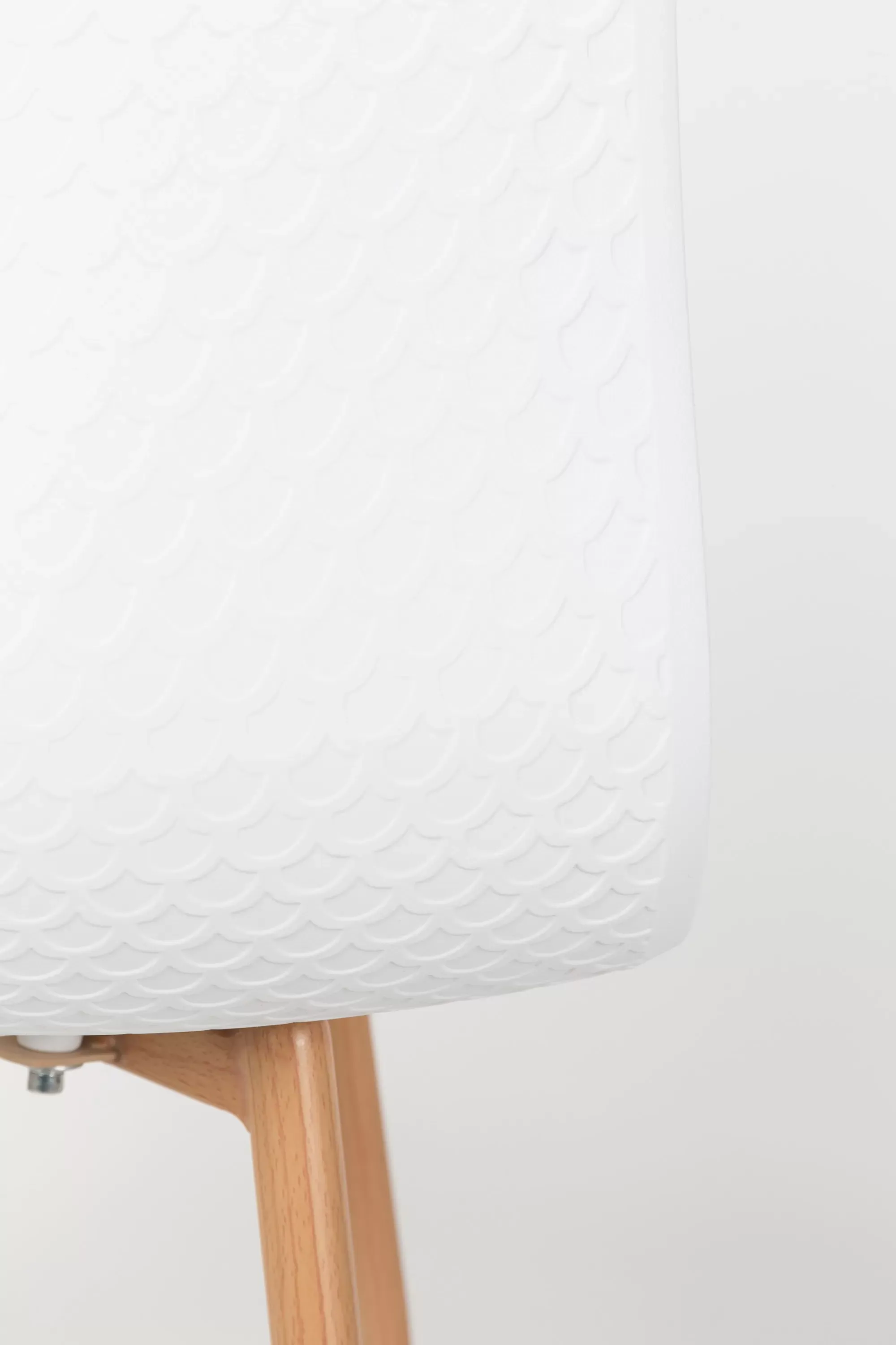 Illustration numéro 3 du produit Chaise en polypropylène blanc