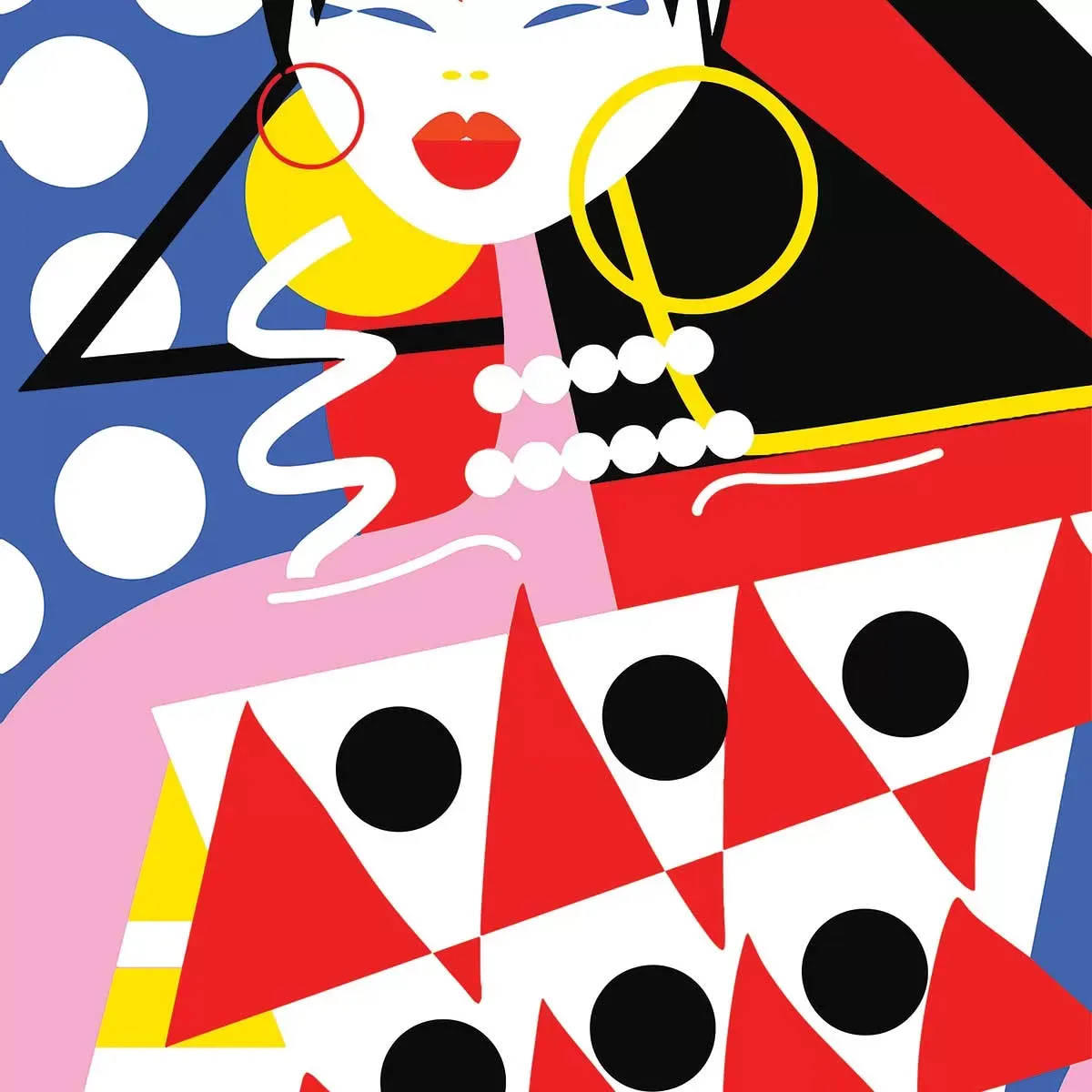 Illustration numéro 3 du produit Tableau la vie trépidente d'une femme! impression sur alu 40x60 cm