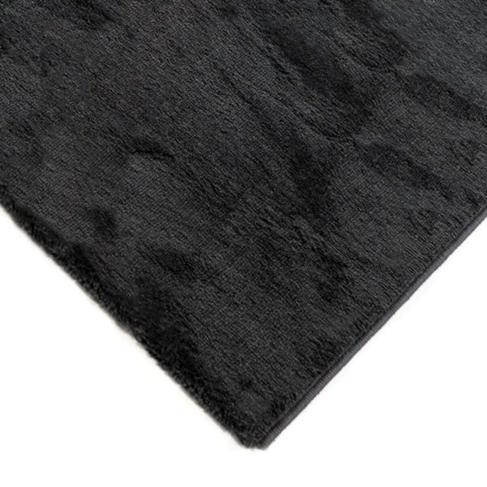 Illustration numéro 3 du produit Tapis lumineux effet laineux motifs losanges multicolore 120x170