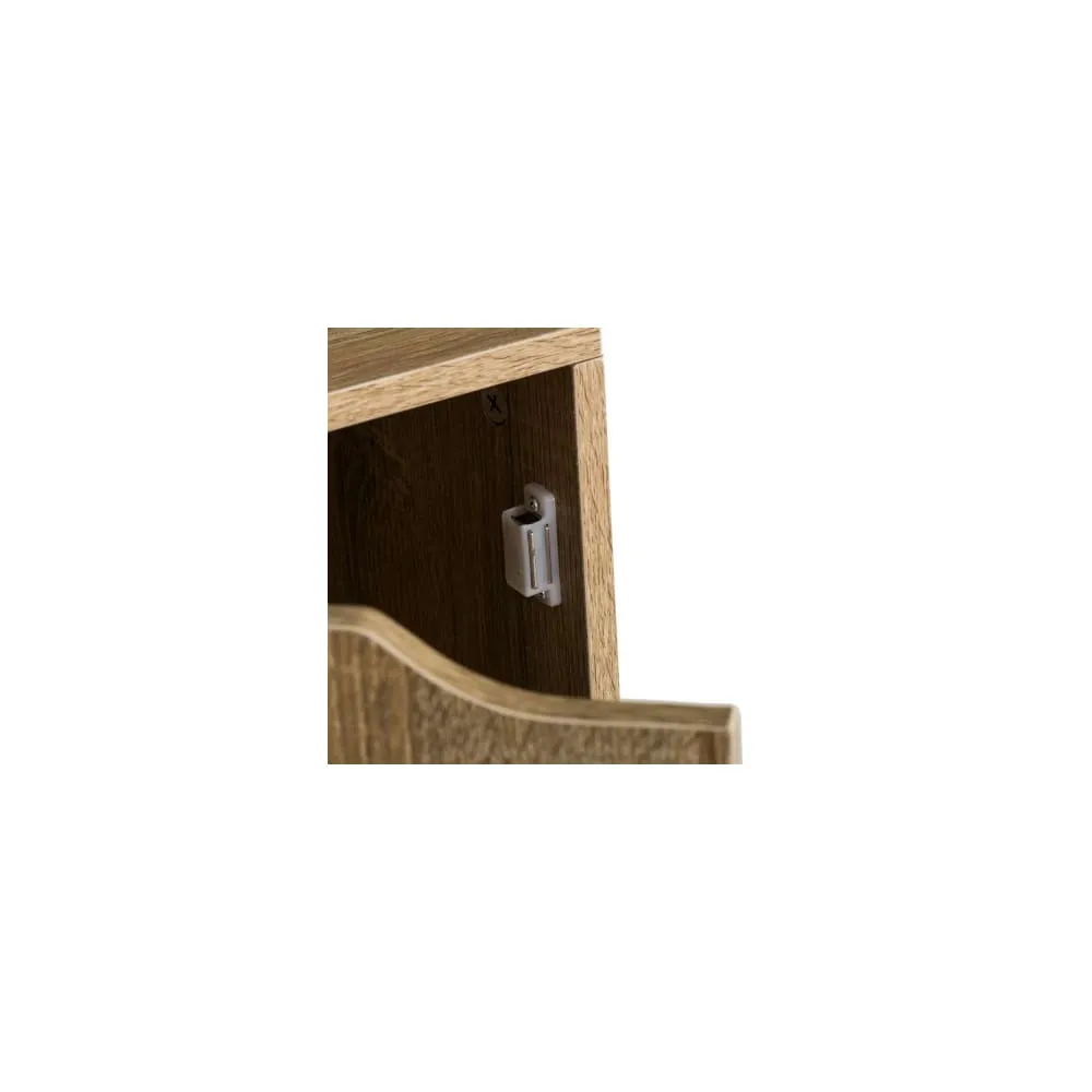 Illustration numéro 3 du produit Étagère colonne 2 casiers + 2 placards 30x29x119cm