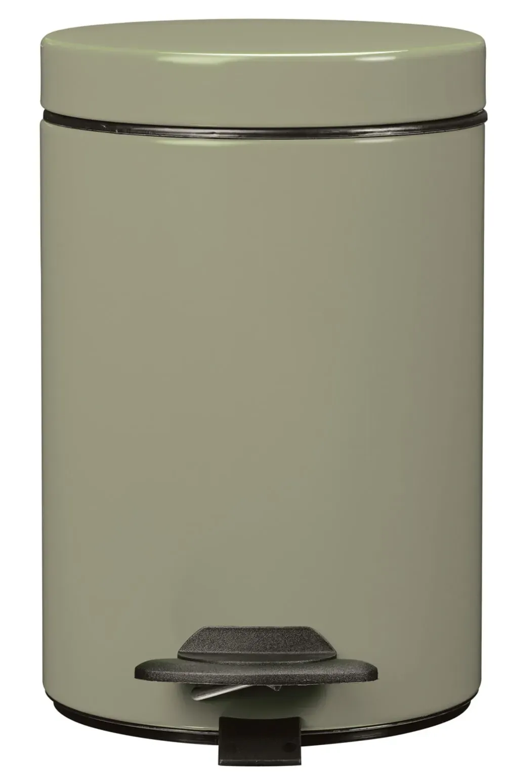 Illustration numéro 3 du produit Poubelle de salle de bains à pédale 3L Fabriqué en France