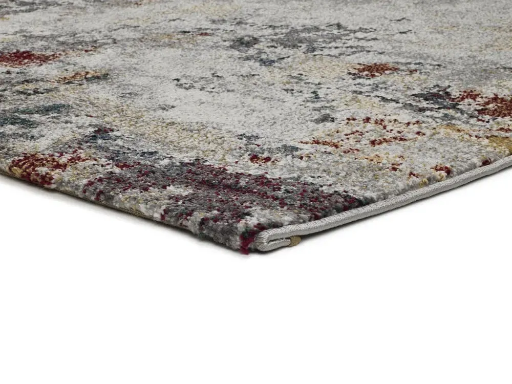 Illustration numéro 3 du produit Tapis abstrait gris/multicolore 140x200 cm