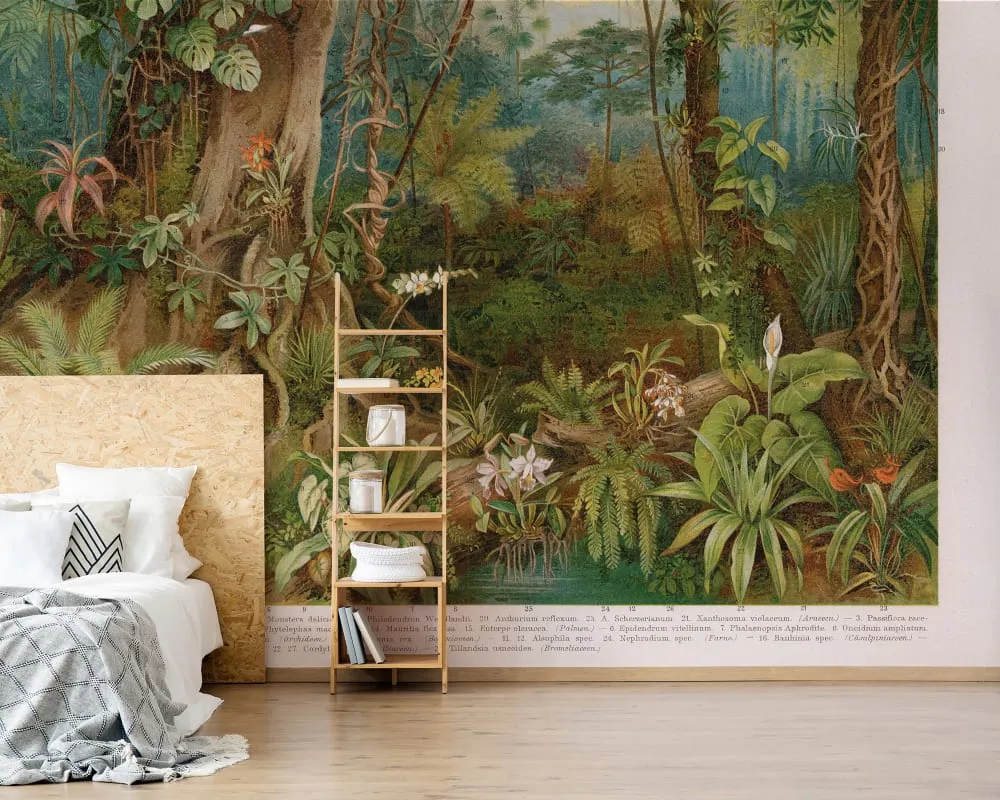 Illustration numéro 3 du produit Papier peint panoramique Mauritia