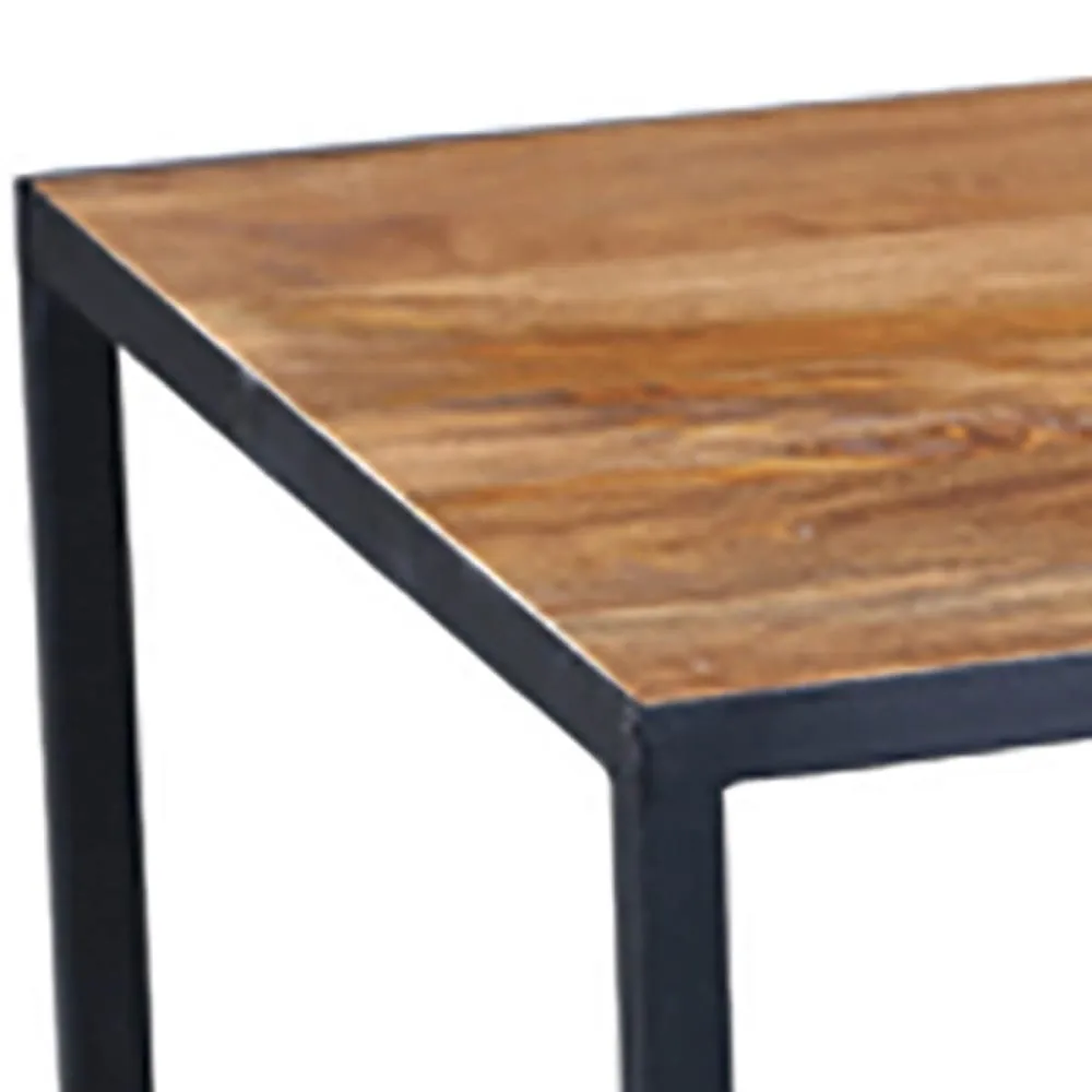 Illustration numéro 3 du produit Table basse en métal noir