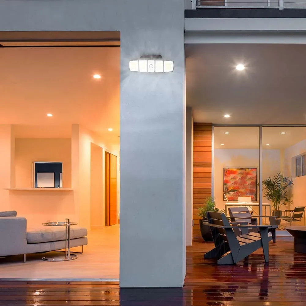 Illustration numéro 3 du produit Projecteur solaire avec détecteur Plastique Noir 1000LM