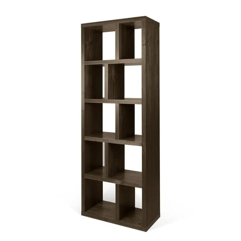 Illustration numéro 3 du produit Bibliothèque noyer H198