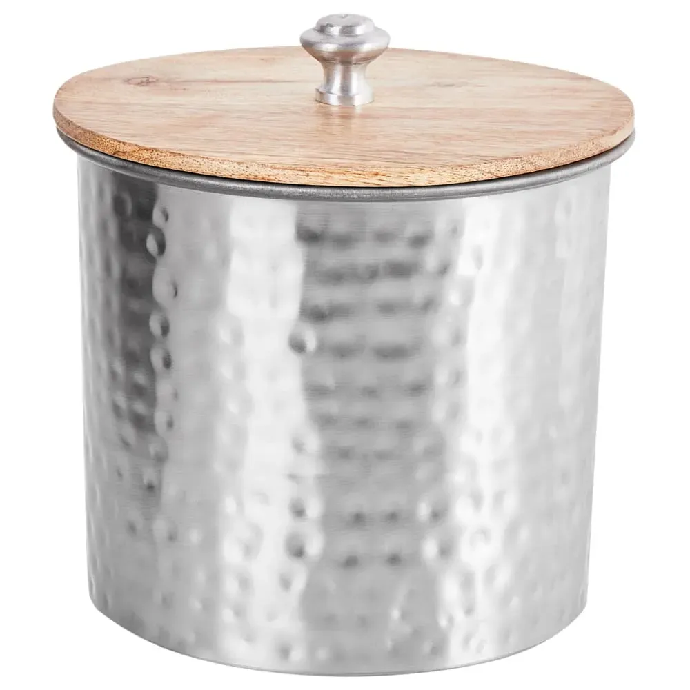 Illustration numéro 3 du produit Conteneur métal argenté