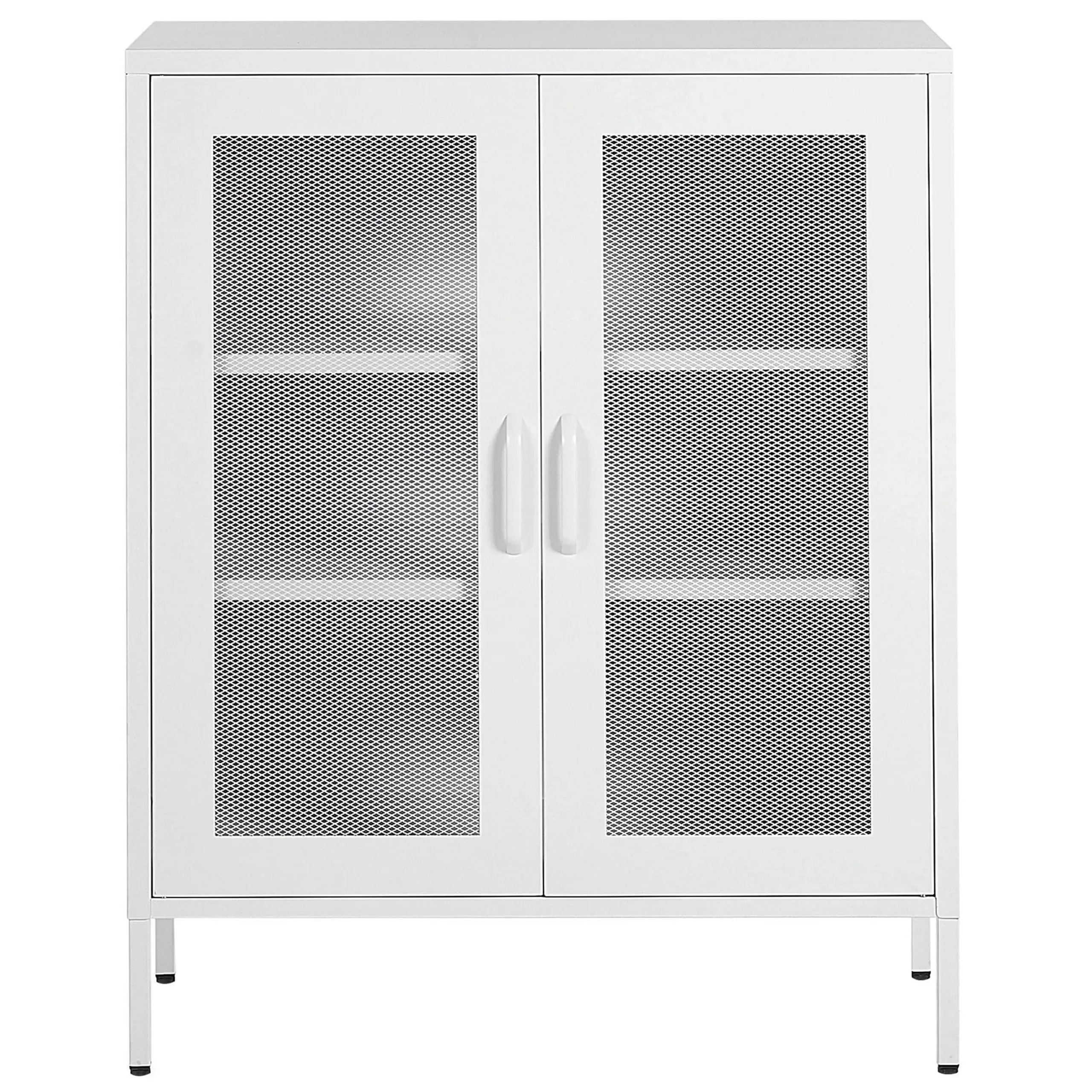 Illustration numéro 3 du produit Armoire métal blanc