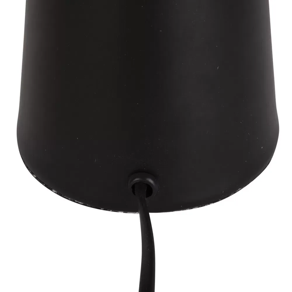 Illustration numéro 3 du produit Lampe de Table fer noir Ø30x51cm